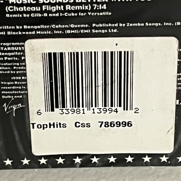 Vintage 1998 Stardust Music Sounds Better With You Cassette Tape Sealed Ziggy - Picture 4 of 8